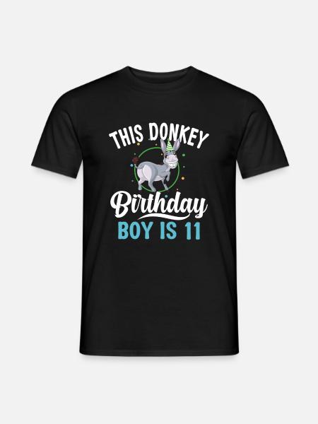 Donkey Lover Gifts - Men's T-Shirt - black