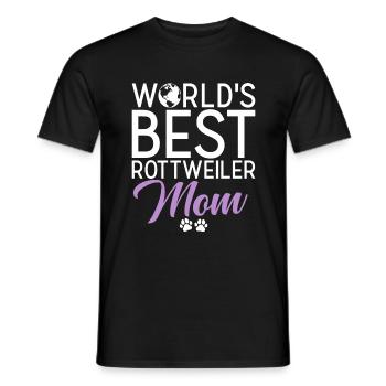 Cadeaux Rottweiler - T-shirt homme - noir - Devant - AI Model Male 178 light (178cm)