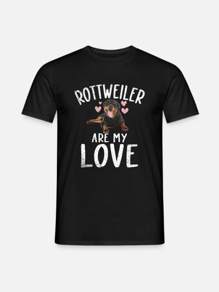 Cadeaux Rottweiler - T-shirt homme - noir