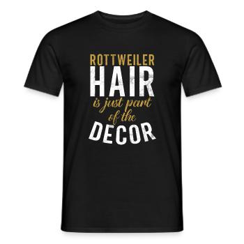 Rottweiler Gifts - Men's T-Shirt - black - Front - AI Model Male 178 light (178cm)