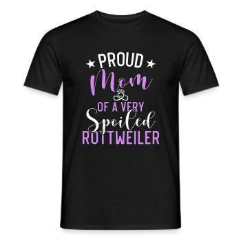 Cadeaux Rottweiler - T-shirt homme - noir - Devant - AI Model Male 178 light (178cm)