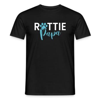 Cadeaux Rottweiler - T-shirt homme - noir - Devant - AI Model Male 178 light (178cm)