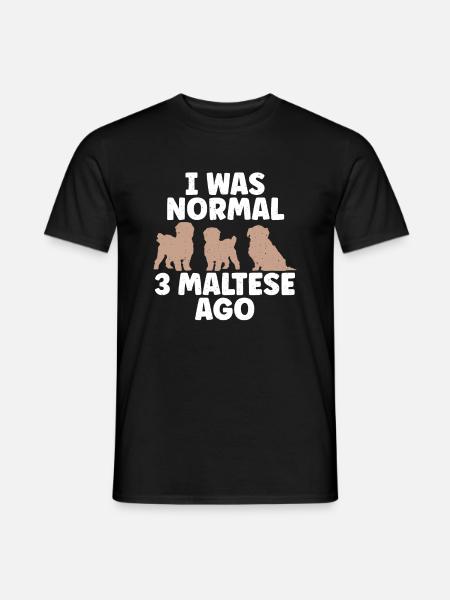 Maltese Owner Gifts - Men's T-Shirt - black