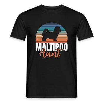 Maltipoo Gifts - Men's T-Shirt - black - Front - AI Model Male 178 light (178cm)