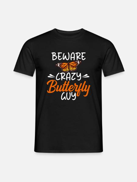 Butterfly Lover Gifts - Men's T-Shirt - black