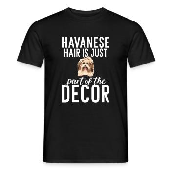 Gifts for Havanese Dog Lovers - Männer T-Shirt - Schwarz - Vorne - AI Model Male 178 light (178cm)