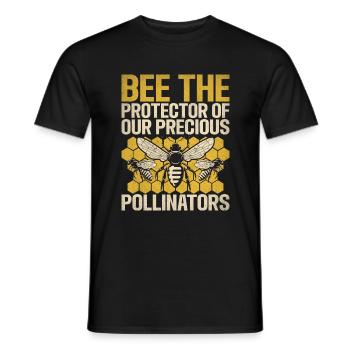 Bee Gifts - Men's T-Shirt - black - Front - AI Model Male 178 light (178cm)