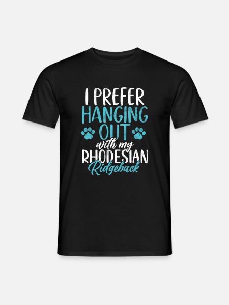 Rhodesian Ridgeback Gifts - Men's T-Shirt - black