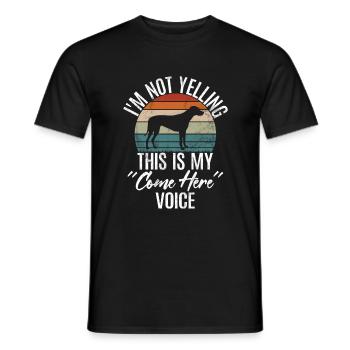 Cadeaux Rhodesian Ridgeback - T-shirt homme - noir - Devant - AI Model Male 178 light (178cm)