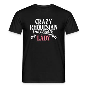 Rhodesian Ridgeback Gifts - Men's T-Shirt - black - Front - AI Model Male 178 light (178cm)
