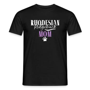 Cadeaux Rhodesian Ridgeback - T-shirt homme - noir - Devant - AI Model Male 178 light (178cm)