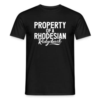 Rhodesian Ridgeback Gifts - Men's T-Shirt - black - Front - AI Model Male 178 light (178cm)