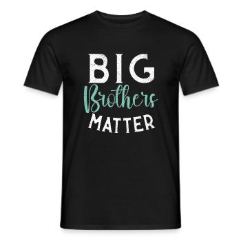 Big Brother Gift - Männer T-Shirt - Schwarz - Vorne - AI Model Male 178 light (178cm)