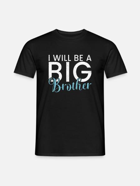 Big Brother Gift - Men's T-Shirt - black