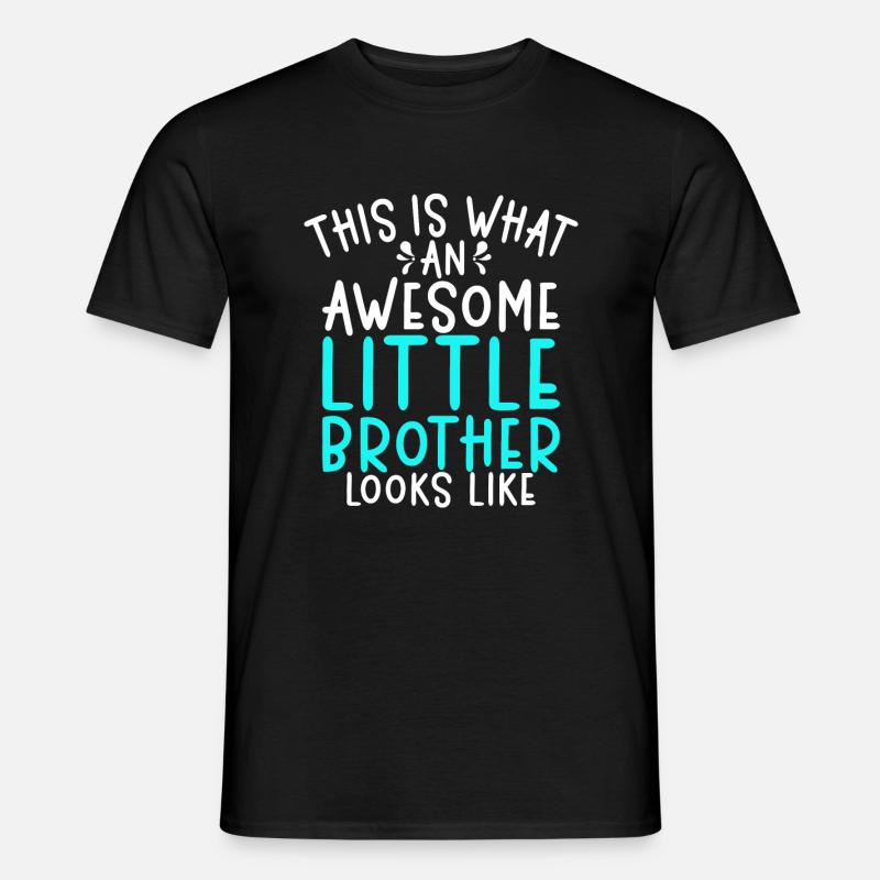 Lillebror gaver - Mænd T-shirt - sort