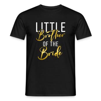 Little Brother Gifts - Männer T-Shirt - Schwarz - Vorne - AI Model Male 178 light (178cm)