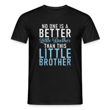 Little Brother Gifts - Men's T-Shirt - black - Front - AI Model Male 178 light (178cm)