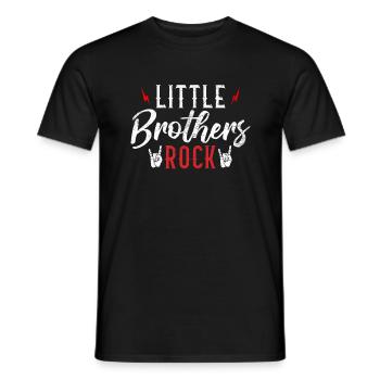 Little Brother Gifts - Men's T-Shirt - black - Front - AI Model Male 178 light (178cm)