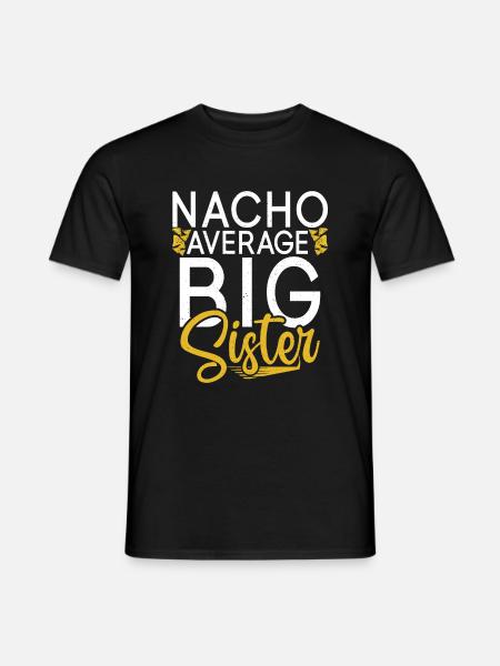 Big Sister Gift - Männer T-Shirt - Schwarz