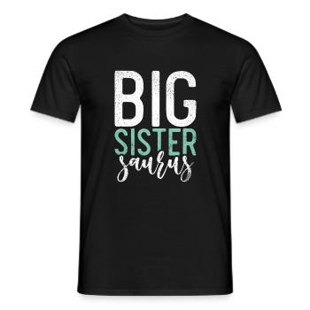 Big Sister Gift - Men's T-Shirt - black - Front - AI Model Male 178 light (178cm)