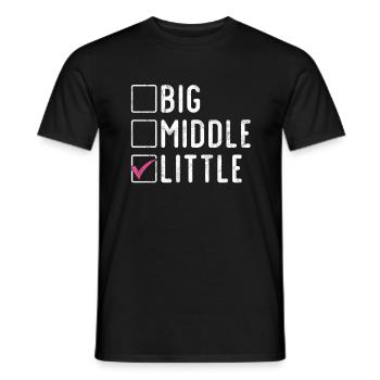Little Sister Gifts - Men's T-Shirt - black - Front - AI Model Male 178 light (178cm)