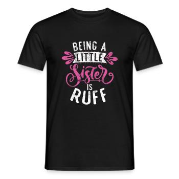 Little Sister Gifts - Men's T-Shirt - black - Front - AI Model Male 178 light (178cm)