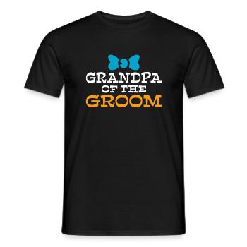 Grandpa Gifts - Männer T-Shirt - Schwarz - Vorne - AI Model Male 178 light (178cm)