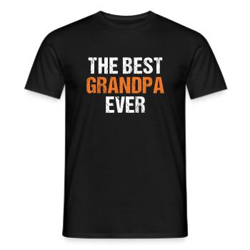 Grandpa Gifts - Männer T-Shirt - Schwarz - Vorne - AI Model Male 178 light (178cm)