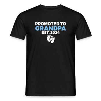 Grandpa Gifts - Männer T-Shirt - Schwarz - Vorne - AI Model Male 178 light (178cm)