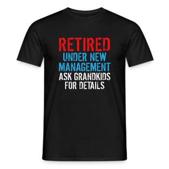 Grandpa Gifts - Männer T-Shirt - Schwarz - Vorne - AI Model Male 178 light (178cm)