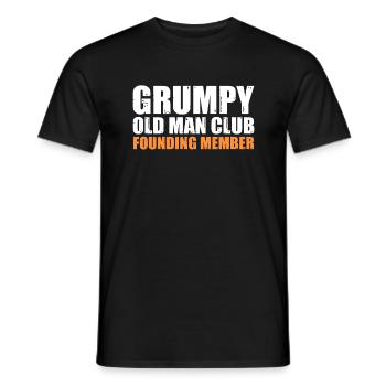 Grandpa Gifts - Männer T-Shirt - Schwarz - Vorne - AI Model Male 178 light (178cm)