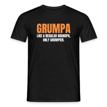 Grandpa Gifts - Männer T-Shirt - Schwarz - Vorne - AI Model Male 178 light (178cm)