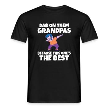 Grandpa Gifts - Männer T-Shirt - Schwarz - Vorne - AI Model Male 178 light (178cm)