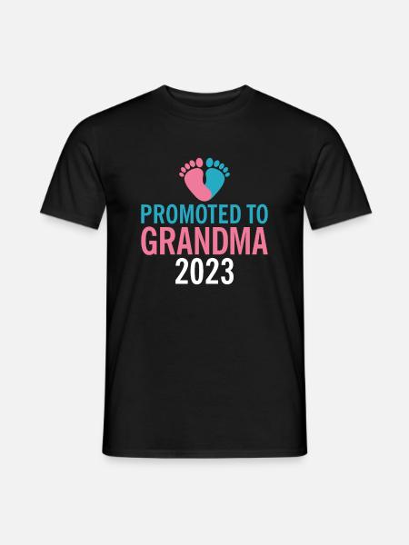 Cadeaux grand-mère - T-shirt homme - noir