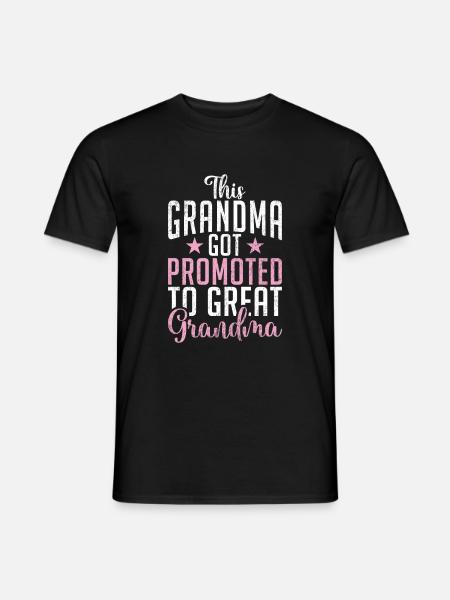 Cadeaux arrière-grand-mère - T-shirt homme - noir