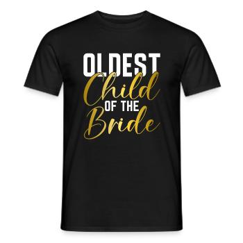 Oldest Child Gifts - Men's T-Shirt - black - Front - AI Model Male 178 light (178cm)