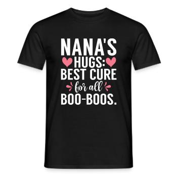 Nana Gifts - Men's T-Shirt - black - Front - AI Model Male 178 light (178cm)