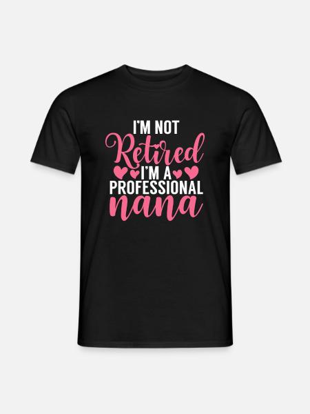 Nana Gifts - Men's T-Shirt - black