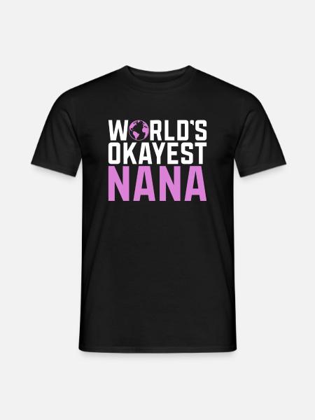 Nana Gifts - Men's T-Shirt - black