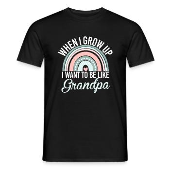 Granddaughter Gifts - Men's T-Shirt - black - Front - AI Model Male 178 light (178cm)