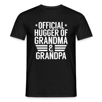 Granddaughter Gifts - Men's T-Shirt - black - Front - AI Model Male 178 light (178cm)