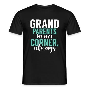 Granddaughter Gifts - Men's T-Shirt - black - Front - AI Model Male 178 light (178cm)