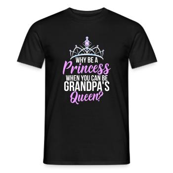 Granddaughter Gifts - Men's T-Shirt - black - Front - AI Model Male 178 light (178cm)