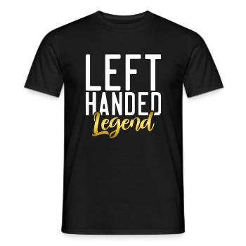 Left Handers Gifts - Männer T-Shirt - Schwarz - Vorne - AI Model Male 178 light (178cm)