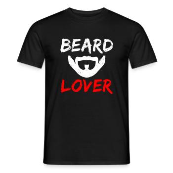Giftidea Beard Men - Männer T-Shirt - Schwarz - Vorne - AI Model Male 178 light (178cm)