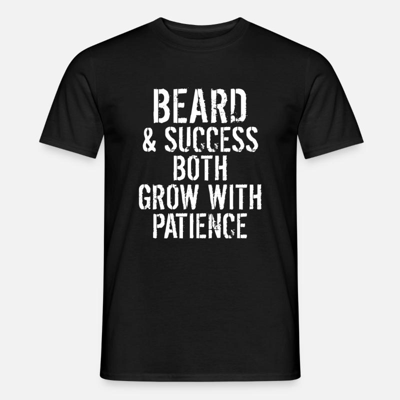 Giftidea Beard Men - Men's T-Shirt - black