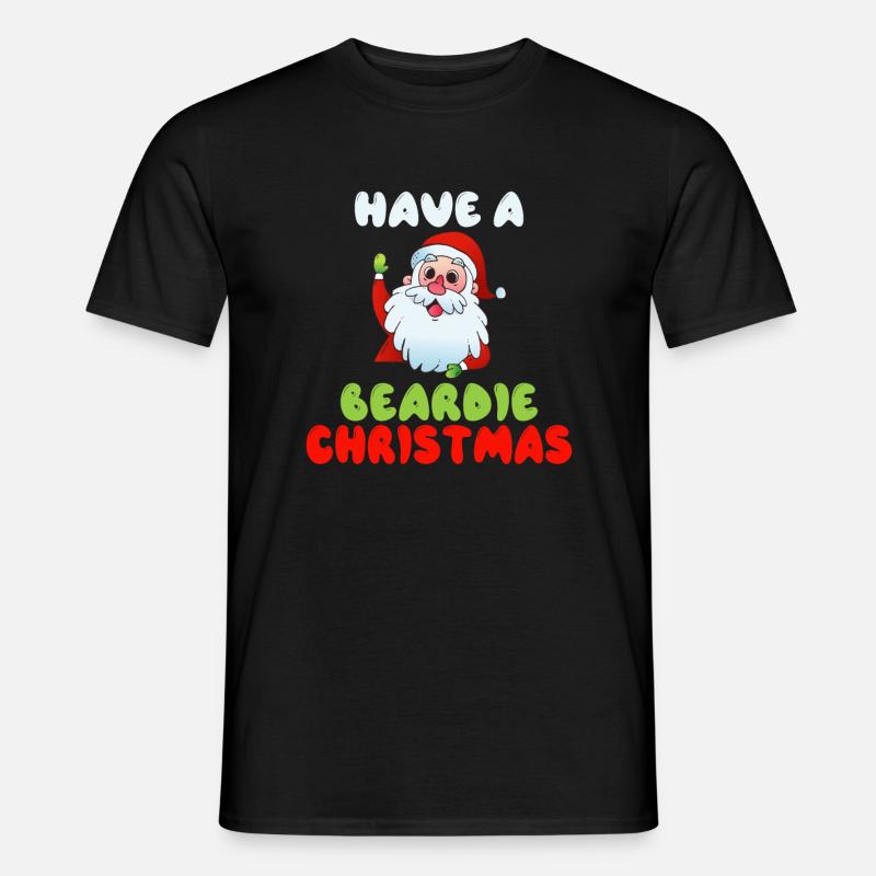 Giftidea Beard Men - Männer T-Shirt - Schwarz