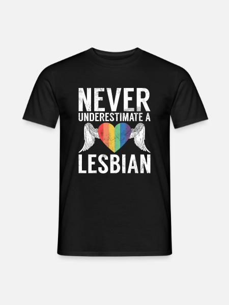 Cadeaux Lesbiens - T-shirt homme - noir