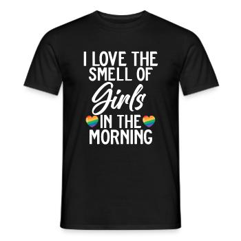 Lesbian Gifts - Männer T-Shirt - Schwarz - Vorne - AI Model Male 178 light (178cm)