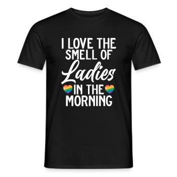 Lesbian Gifts - Männer T-Shirt - Schwarz - Vorne - AI Model Male 178 light (178cm)
